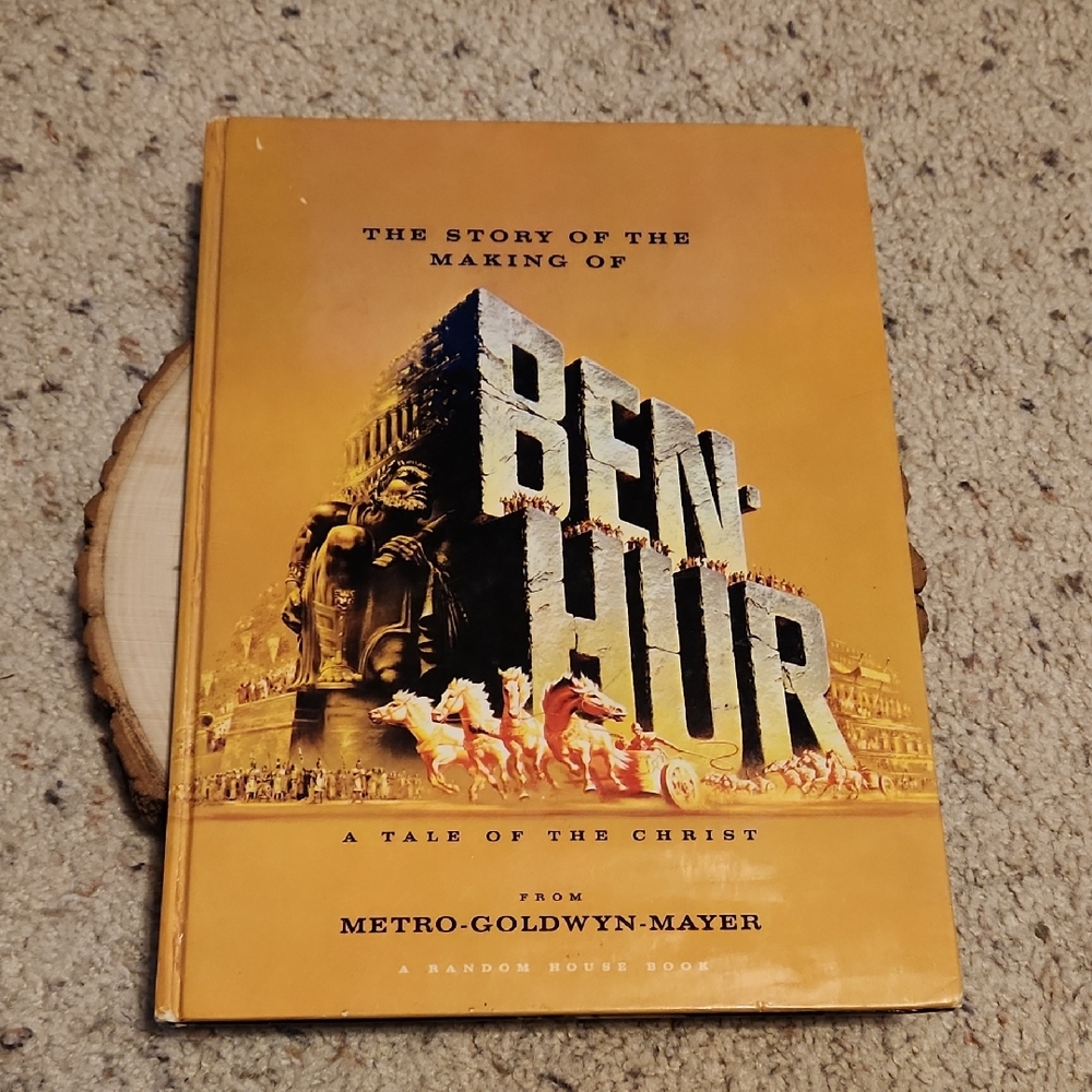 The Story Of The Making Of Ben-Hur Hardcover Book 1959